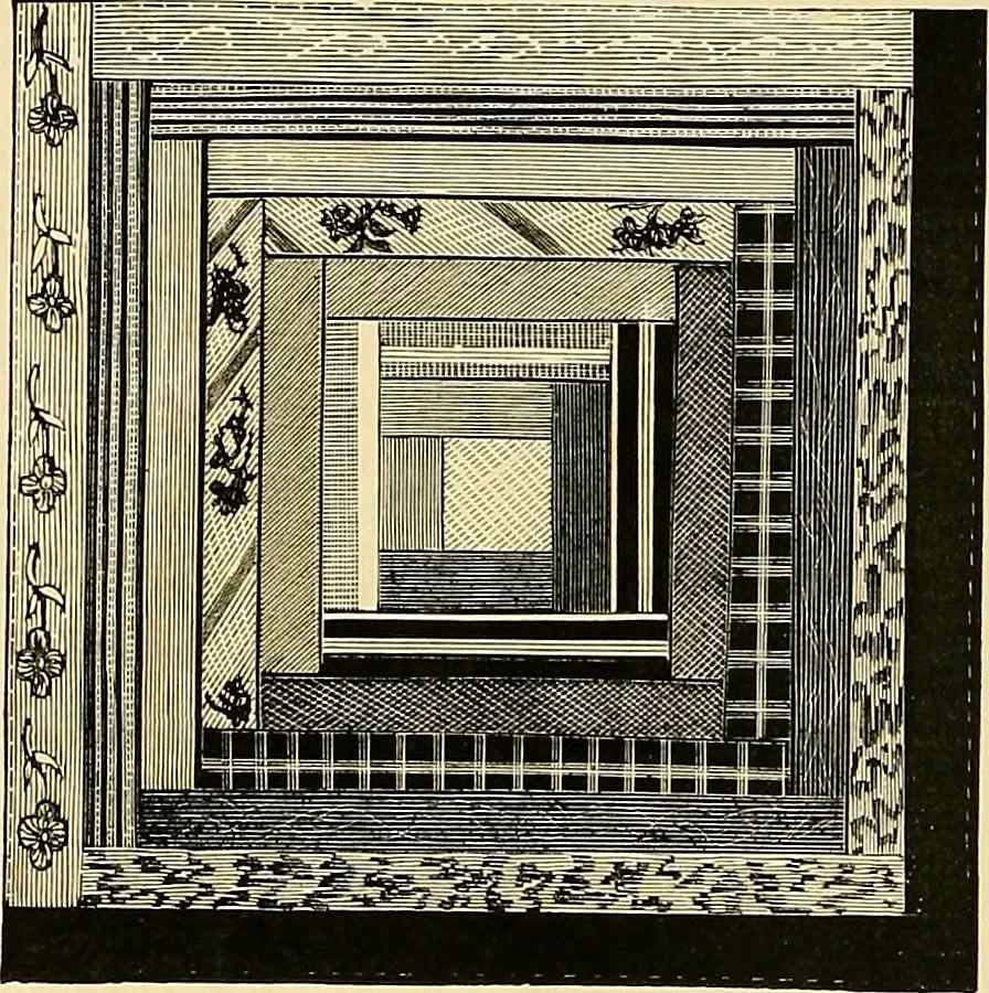 An illustration from The dictionary of needlework : an encyclopædia of artistic, plain, and fancy needlework ..., 1882, leaf 97