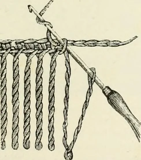 An illustration from The dictionary of needlework : an encyclopædia of artistic, plain, and fancy needlework ..., 1882, leaf 118