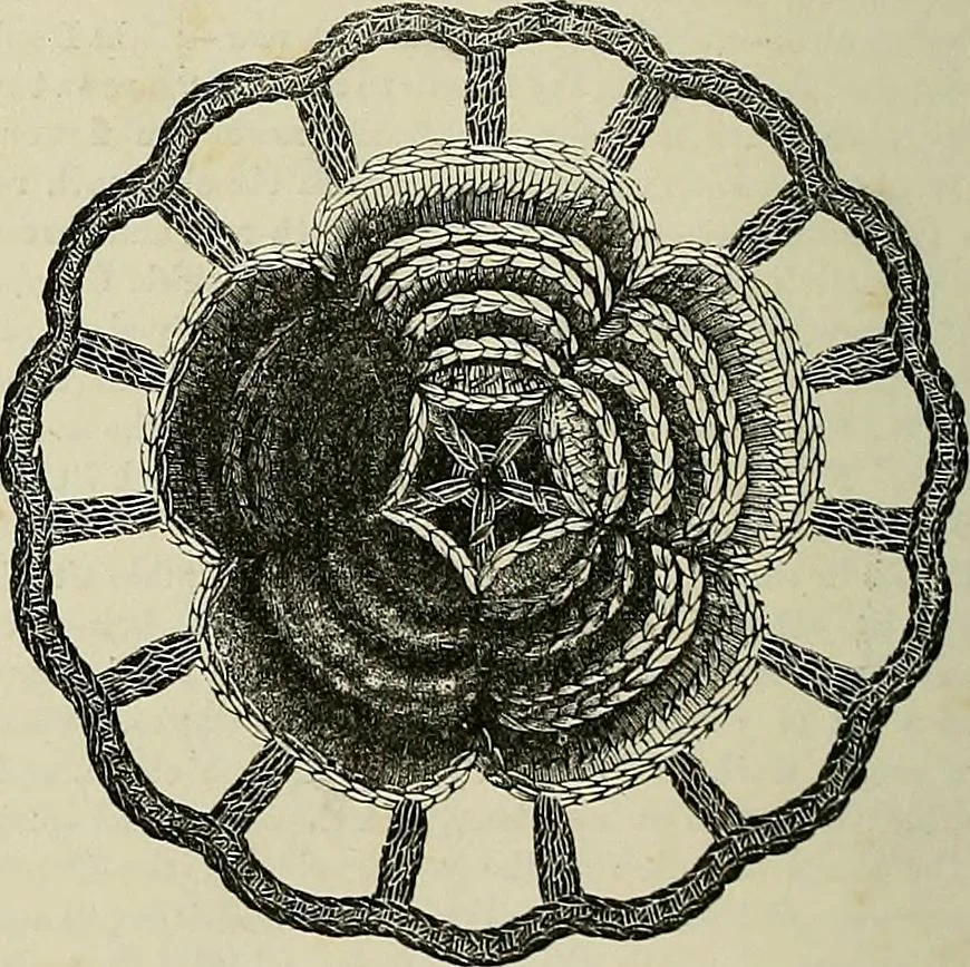 An illustration from The dictionary of needlework : an encyclopædia of artistic, plain, and fancy needlework ..., 1882, leaf 125