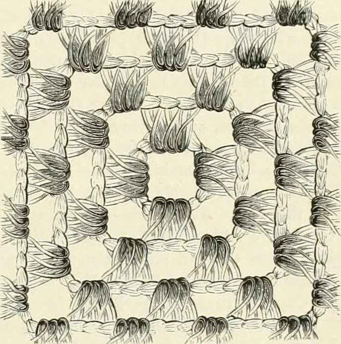An illustration from The dictionary of needlework : an encyclopædia of artistic, plain, and fancy needlework ..., 1882, leaf 126