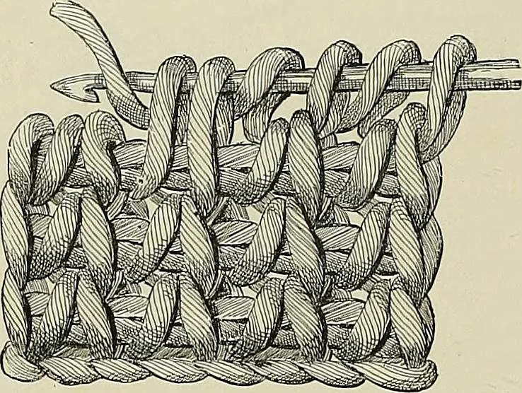 An illustration from The dictionary of needlework : an encyclopædia of artistic, plain, and fancy needlework ..., 1882, leaf 141
