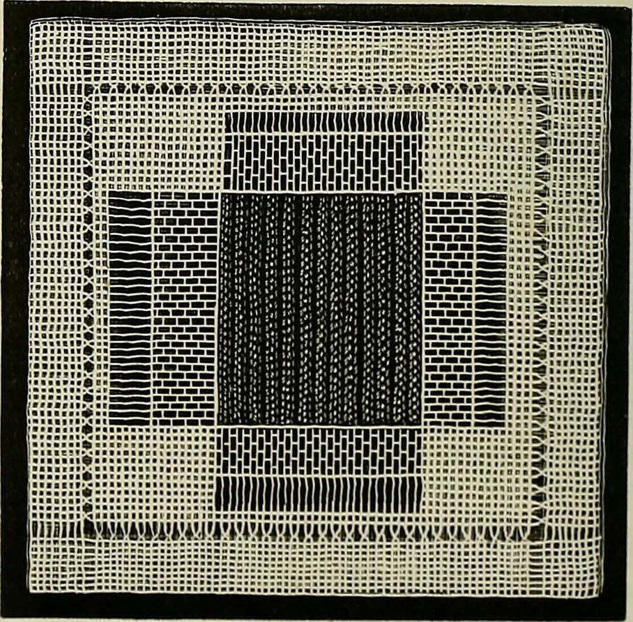 An illustration from The dictionary of needlework : an encyclopædia of artistic, plain, and fancy needlework ..., 1882, leaf 153