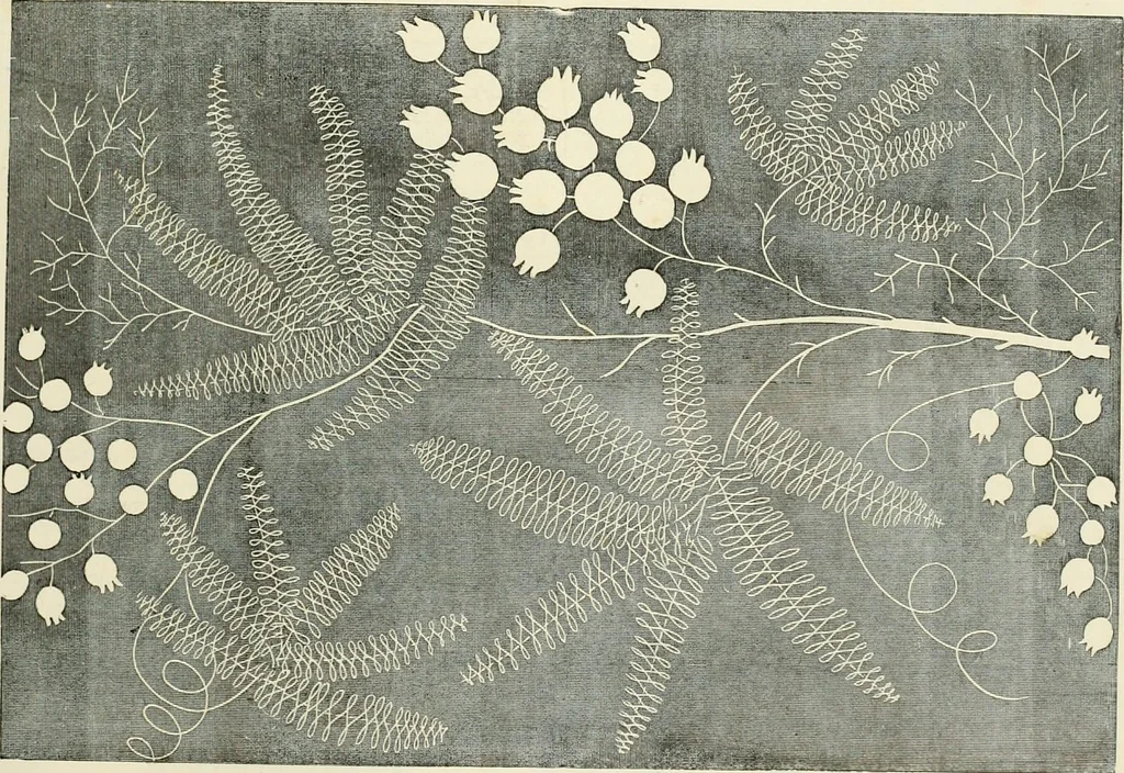 An illustration from The dictionary of needlework : an encyclopædia of artistic, plain, and fancy needlework ..., 1882, leaf 158