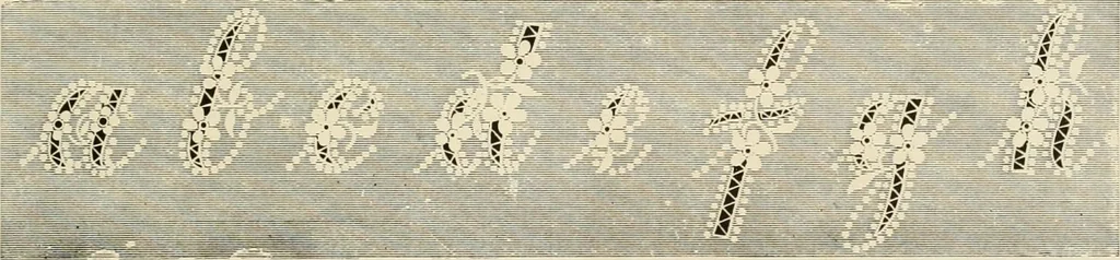 An illustration from The dictionary of needlework : an encyclopædia of artistic, plain, and fancy needlework ..., 1882, leaf 16