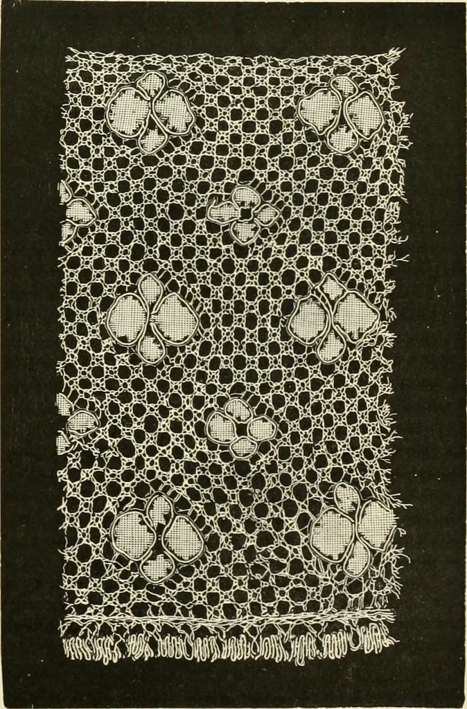 An illustration from The dictionary of needlework : an encyclopædia of artistic, plain, and fancy needlework ..., 1882, leaf 164