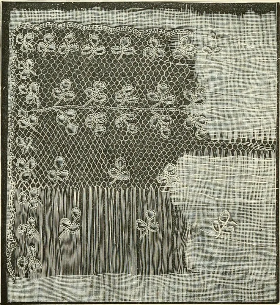 An illustration from The dictionary of needlework : an encyclopædia of artistic, plain, and fancy needlework ..., 1882, leaf 168
