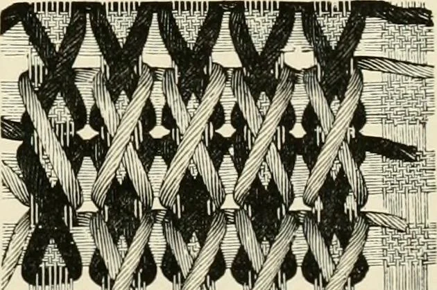 An illustration from The dictionary of needlework : an encyclopædia of artistic, plain, and fancy needlework ..., 1882, leaf 170