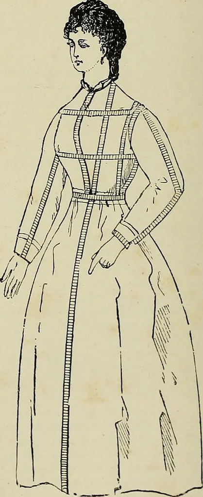 An illustration from The dictionary of needlework : an encyclopædia of artistic, plain, and fancy needlework ..., 1882, leaf 173