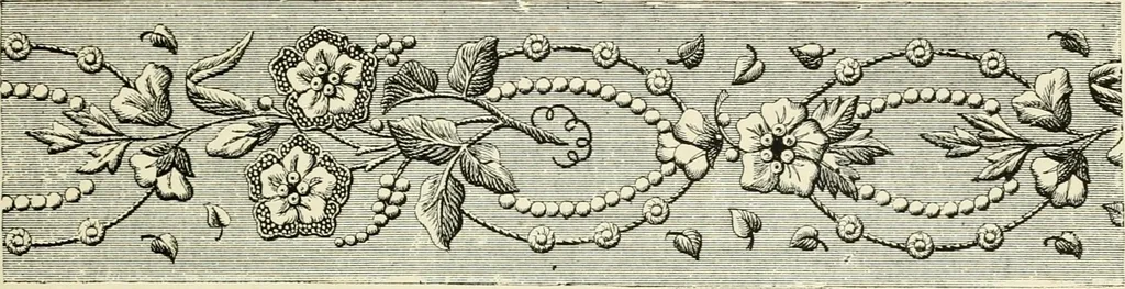 An illustration from The dictionary of needlework : an encyclopædia of artistic, plain, and fancy needlework ..., 1882, leaf 186