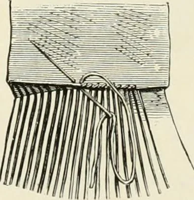 An illustration from The dictionary of needlework : an encyclopædia of artistic, plain, and fancy needlework ..., 1882, leaf 230