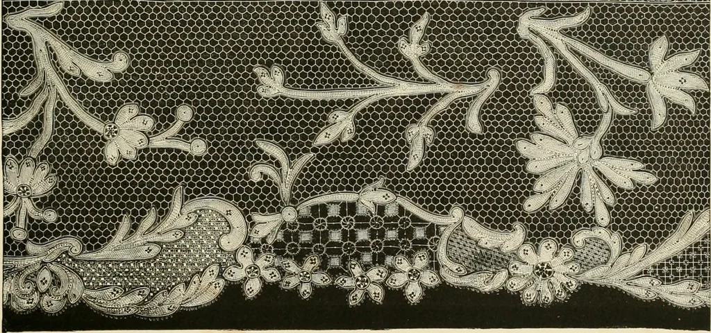 An illustration from The dictionary of needlework : an encyclopædia of artistic, plain, and fancy needlework ..., 1882, leaf 24