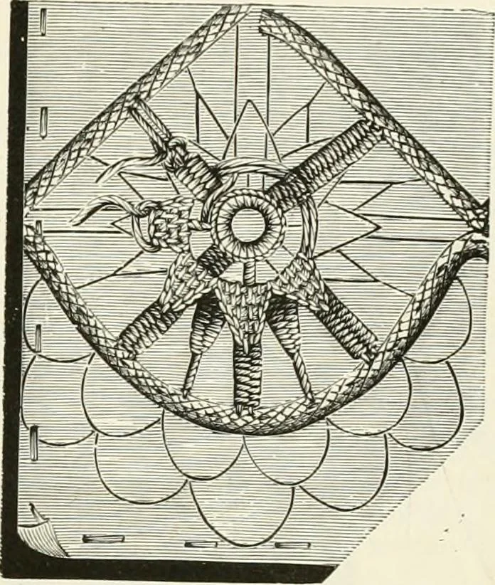 An illustration from The dictionary of needlework : an encyclopædia of artistic, plain, and fancy needlework ..., 1882, leaf 240