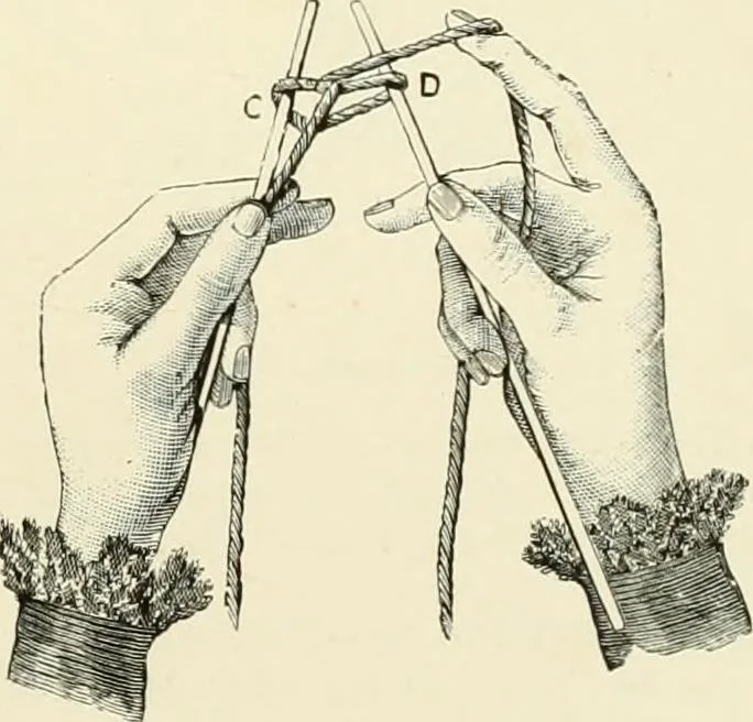 An illustration from The dictionary of needlework : an encyclopædia of artistic, plain, and fancy needlework ..., 1882, leaf 292