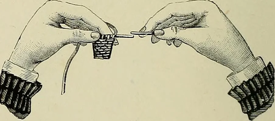 An illustration from The dictionary of needlework : an encyclopædia of artistic, plain, and fancy needlework ..., 1882, leaf 295