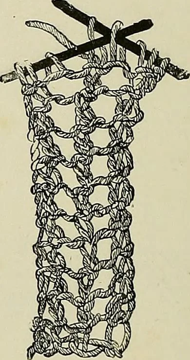 An illustration from The dictionary of needlework : an encyclopædia of artistic, plain, and fancy needlework ..., 1882, leaf 297