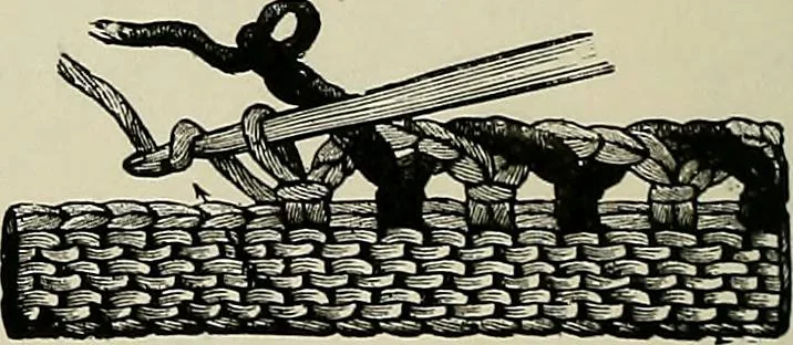 An illustration from The dictionary of needlework : an encyclopædia of artistic, plain, and fancy needlework ..., 1882, leaf 311