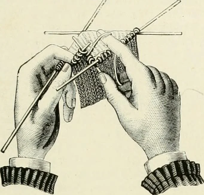An illustration from The dictionary of needlework : an encyclopædia of artistic, plain, and fancy needlework ..., 1882, leaf 316