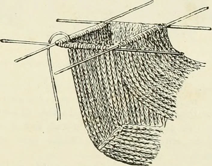 An illustration from The dictionary of needlework : an encyclopædia of artistic, plain, and fancy needlework ..., 1882, leaf 316