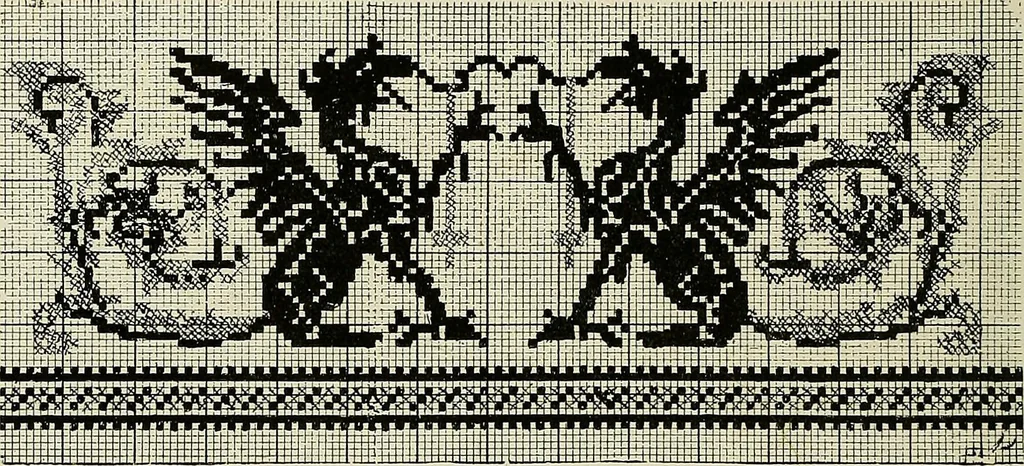 An illustration from The dictionary of needlework : an encyclopædia of artistic, plain, and fancy needlework ..., 1882, leaf 325