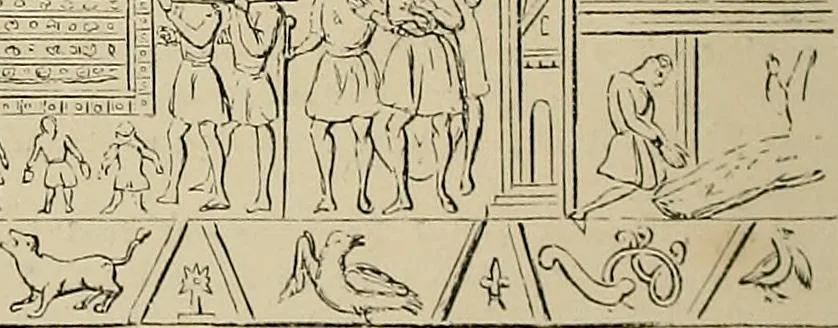 An illustration from The dictionary of needlework : an encyclopædia of artistic, plain, and fancy needlework ..., 1882, leaf 33