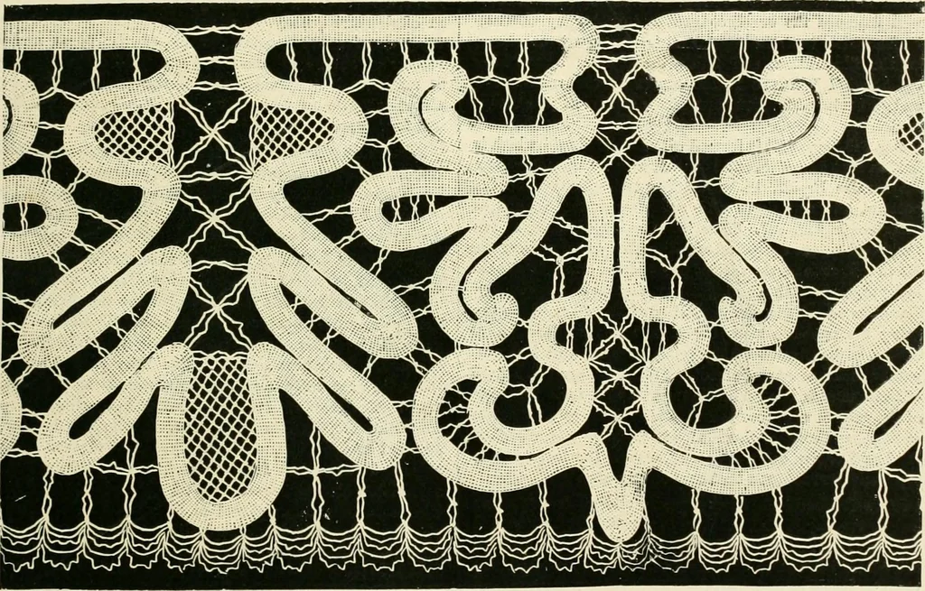 An illustration from The dictionary of needlework : an encyclopædia of artistic, plain, and fancy needlework ..., 1882, leaf 340
