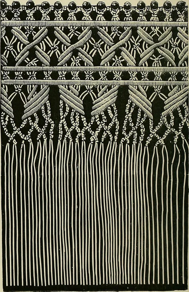 An illustration from The dictionary of needlework : an encyclopædia of artistic, plain, and fancy needlework ..., 1882, leaf 349