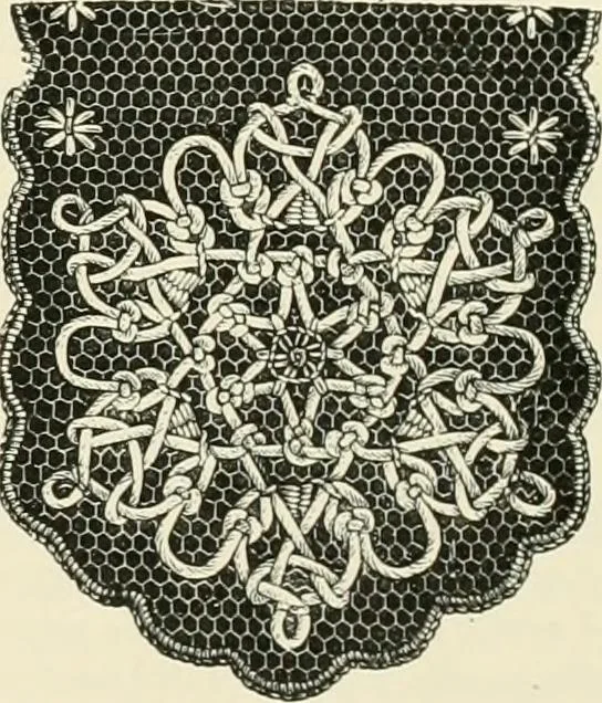 An illustration from The dictionary of needlework : an encyclopædia of artistic, plain, and fancy needlework ..., 1882, leaf 366