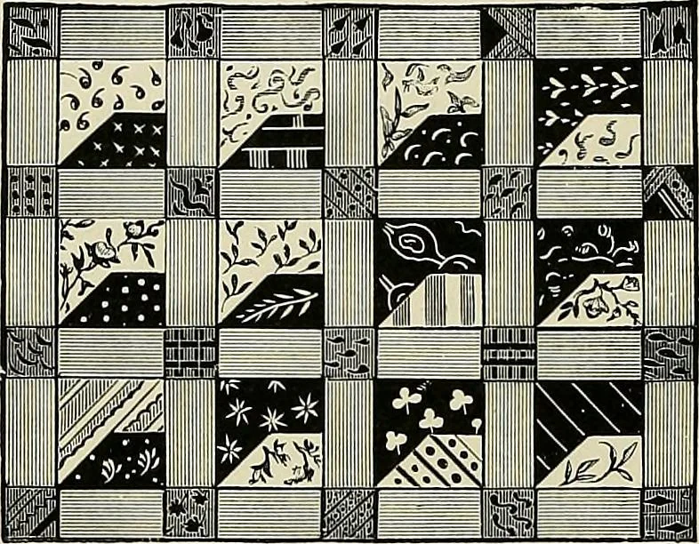 An illustration from The dictionary of needlework : an encyclopædia of artistic, plain, and fancy needlework ..., 1882, leaf 393