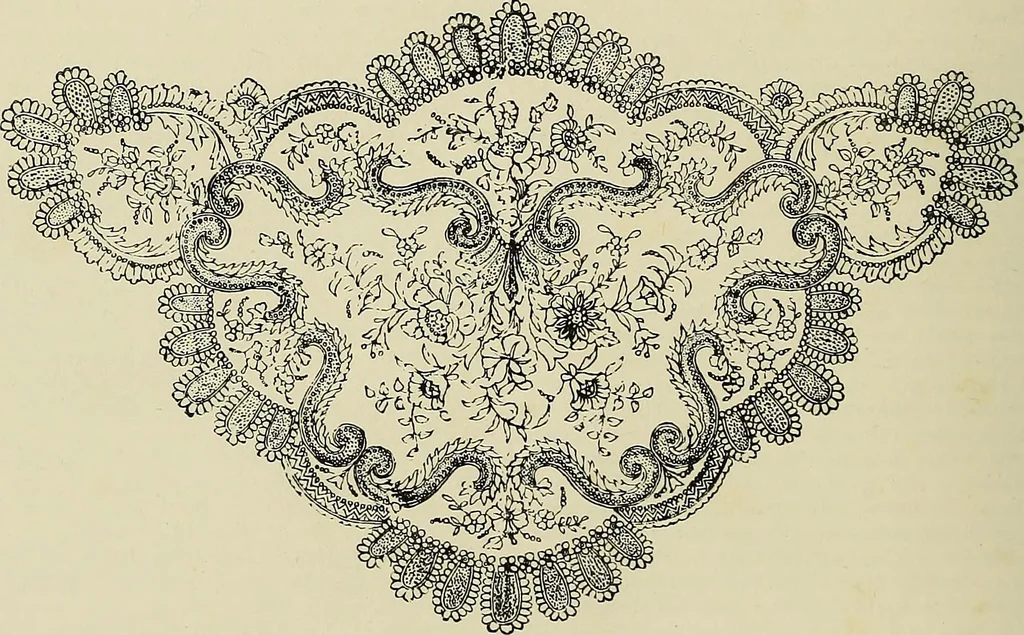 An illustration from The dictionary of needlework : an encyclopædia of artistic, plain, and fancy needlework ..., 1882, leaf 399