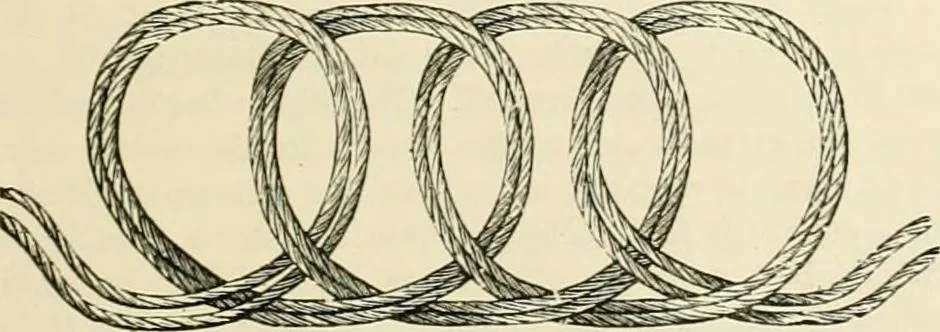 An illustration from The dictionary of needlework : an encyclopædia of artistic, plain, and fancy needlework ..., 1882, leaf 408