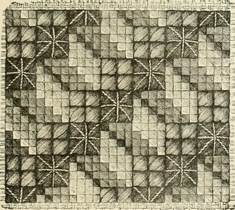 An illustration from The dictionary of needlework : an encyclopædia of artistic, plain, and fancy needlework ..., 1882, leaf 44