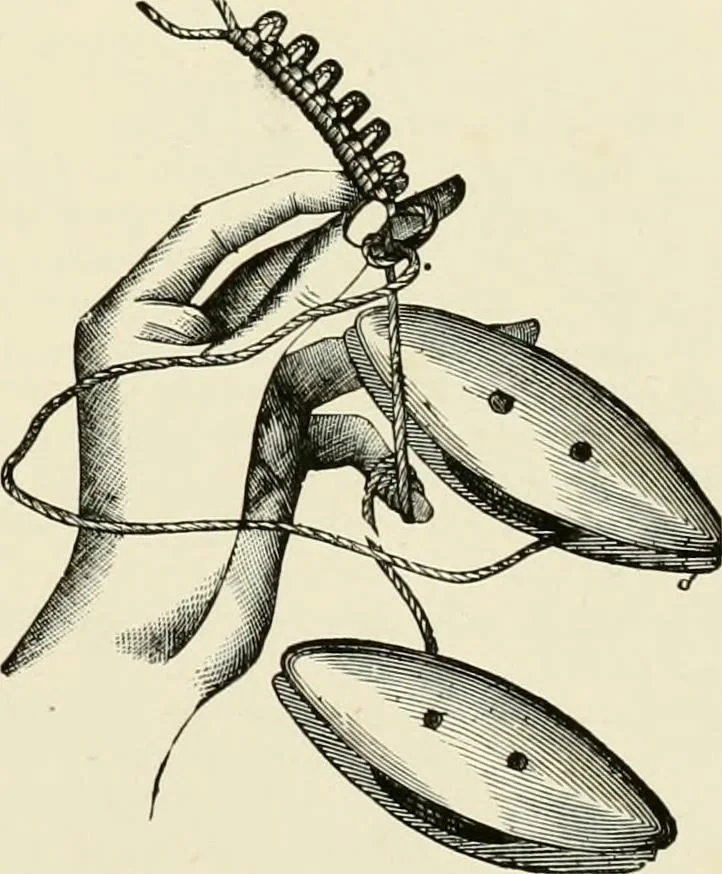 An illustration from The dictionary of needlework : an encyclopædia of artistic, plain, and fancy needlework ..., 1882, leaf 490