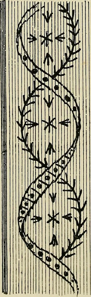 An illustration from The dictionary of needlework : an encyclopædia of artistic, plain, and fancy needlework ..., 1882, leaf 503