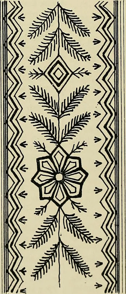 An illustration from The dictionary of needlework : an encyclopædia of artistic, plain, and fancy needlework ..., 1882, leaf 503