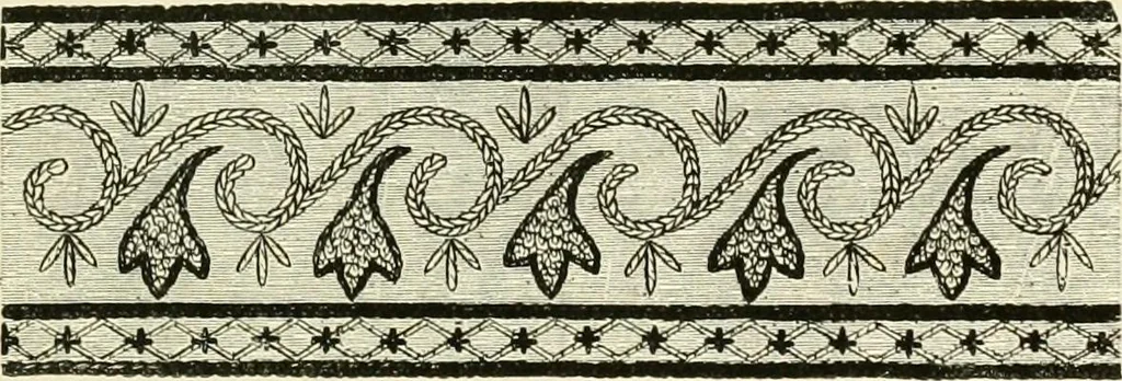 An illustration from The dictionary of needlework : an encyclopædia of artistic, plain, and fancy needlework ..., 1882, leaf 504