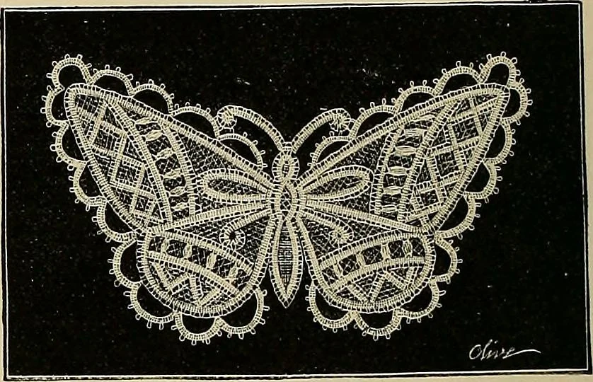 An illustration from The dictionary of needlework : an encyclopædia of artistic, plain, and fancy needlework ..., 1882, leaf 509