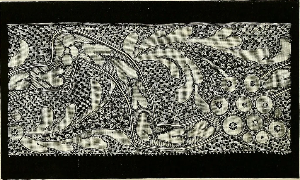 An illustration from The dictionary of needlework : an encyclopædia of artistic, plain, and fancy needlework ..., 1882, leaf 519