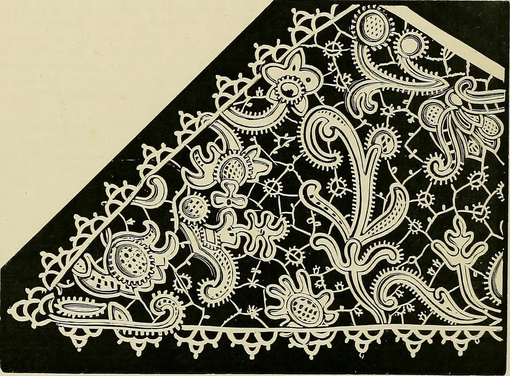 An illustration from The dictionary of needlework : an encyclopædia of artistic, plain, and fancy needlework ..., 1882, leaf 525