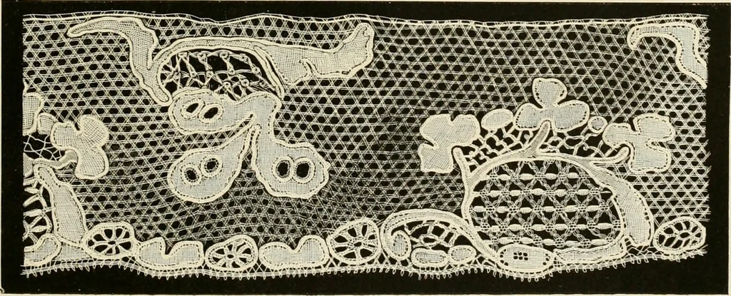 An illustration from The dictionary of needlework : an encyclopædia of artistic, plain, and fancy needlework ..., 1882, leaf 64