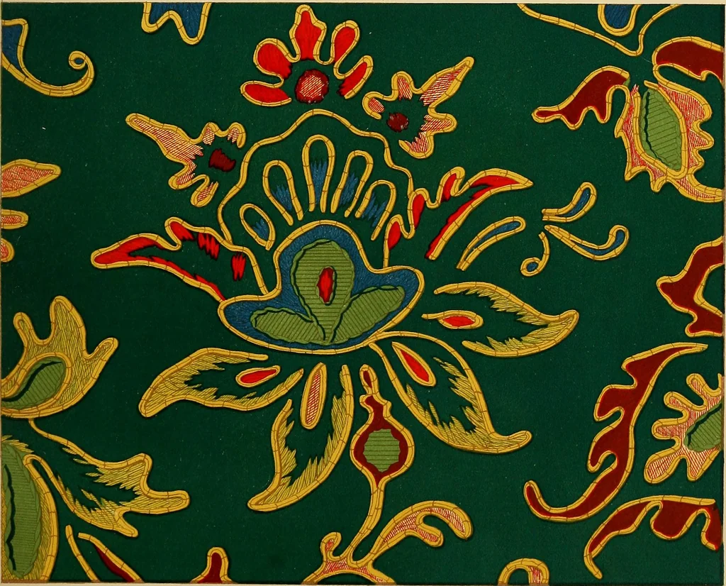An illustration from The dictionary of needlework : an encyclopaedia of artistic, plain, and fancy needlework. Dealing fully with the details of all the stitches employed, the method of working, the materials used, the meaning of technical terms, and, where necessary, tracing the origin and history of the various works described. Illustrated with upwards of 800 wood engravings, and coloured plates. Plain sewing, textiles, dressmaking, appliances, and terms, 1885, leaf 100