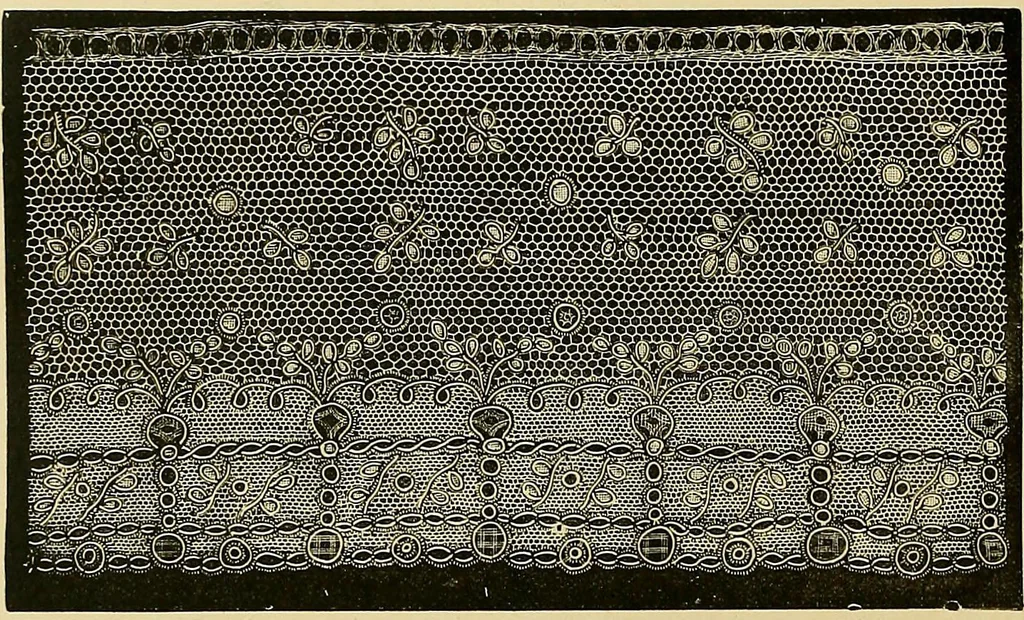 An illustration from The dictionary of needlework : an encyclopaedia of artistic, plain, and fancy needlework. Dealing fully with the details of all the stitches employed, the method of working, the materials used, the meaning of technical terms, and, where necessary, tracing the origin and history of the various works described. Illustrated with upwards of 800 wood engravings, and coloured plates. Plain sewing, textiles, dressmaking, appliances, and terms, 1885, leaf 13