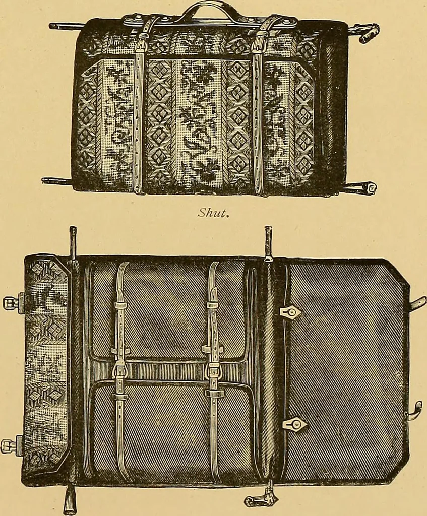 An illustration from The dictionary of needlework : an encyclopaedia of artistic, plain, and fancy needlework. Dealing fully with the details of all the stitches employed, the method of working, the materials used, the meaning of technical terms, and, where necessary, tracing the origin and history of the various works described. Illustrated with upwards of 800 wood engravings, and coloured plates. Plain sewing, textiles, dressmaking, appliances, and terms, 1885, leaf 130