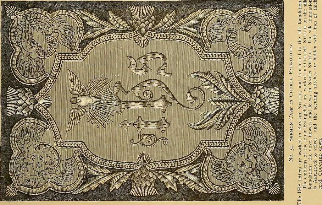 An illustration from The dictionary of needlework : an encyclopaedia of artistic, plain, and fancy needlework. Dealing fully with the details of all the stitches employed, the method of working, the materials used, the meaning of technical terms, and, where necessary, tracing the origin and history of the various works described. Illustrated with upwards of 800 wood engravings, and coloured plates. Plain sewing, textiles, dressmaking, appliances, and terms, 1885, leaf 154