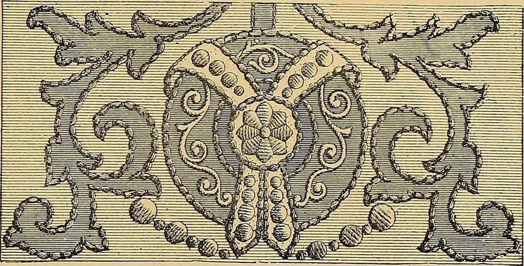 An illustration from The dictionary of needlework : an encyclopaedia of artistic, plain, and fancy needlework. Dealing fully with the details of all the stitches employed, the method of working, the materials used, the meaning of technical terms, and, where necessary, tracing the origin and history of the various works described. Illustrated with upwards of 800 wood engravings, and coloured plates. Plain sewing, textiles, dressmaking, appliances, and terms, 1885, leaf 164