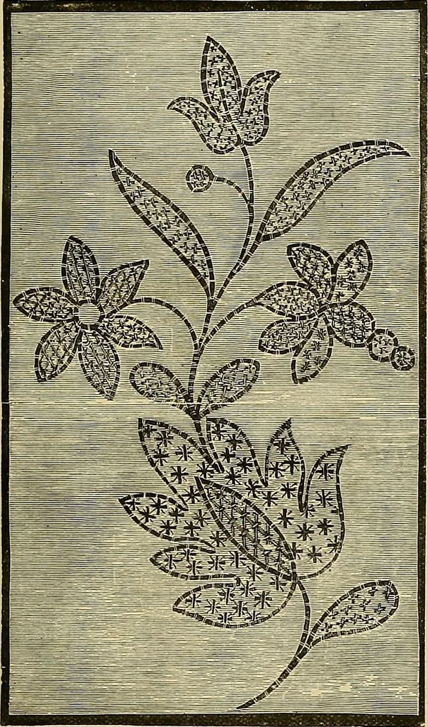 An illustration from The dictionary of needlework : an encyclopaedia of artistic, plain, and fancy needlework. Dealing fully with the details of all the stitches employed, the method of working, the materials used, the meaning of technical terms, and, where necessary, tracing the origin and history of the various works described. Illustrated with upwards of 800 wood engravings, and coloured plates. Plain sewing, textiles, dressmaking, appliances, and terms, 1885, leaf 18