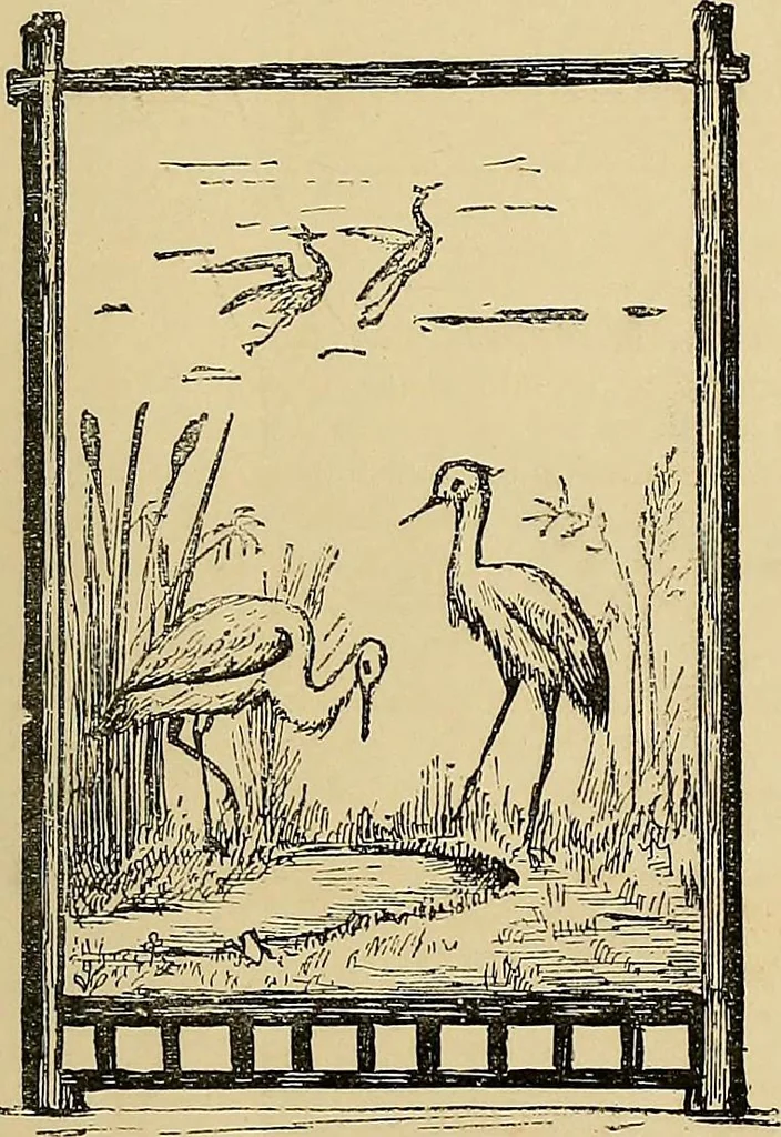 An illustration from The dictionary of needlework : an encyclopaedia of artistic, plain, and fancy needlework. Dealing fully with the details of all the stitches employed, the method of working, the materials used, the meaning of technical terms, and, where necessary, tracing the origin and history of the various works described. Illustrated with upwards of 800 wood engravings, and coloured plates. Plain sewing, textiles, dressmaking, appliances, and terms, 1885, leaf 22
