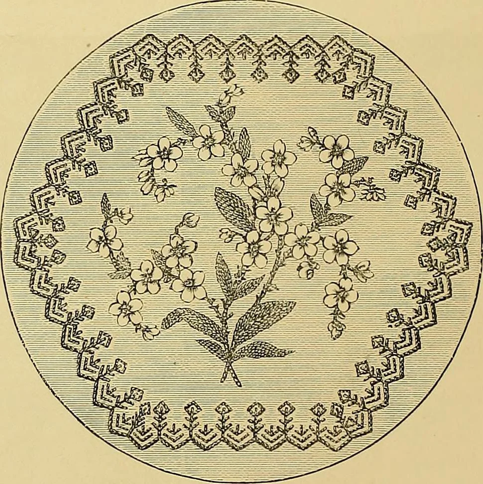 An illustration from The dictionary of needlework : an encyclopaedia of artistic, plain, and fancy needlework. Dealing fully with the details of all the stitches employed, the method of working, the materials used, the meaning of technical terms, and, where necessary, tracing the origin and history of the various works described. Illustrated with upwards of 800 wood engravings, and coloured plates. Plain sewing, textiles, dressmaking, appliances, and terms, 1885, leaf 27