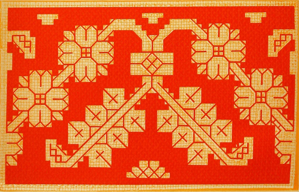 An illustration from The dictionary of needlework : an encyclopaedia of artistic, plain, and fancy needlework. Dealing fully with the details of all the stitches employed, the method of working, the materials used, the meaning of technical terms, and, where necessary, tracing the origin and history of the various works described. Illustrated with upwards of 800 wood engravings, and coloured plates. Plain sewing, textiles, dressmaking, appliances, and terms, 1885, leaf 5