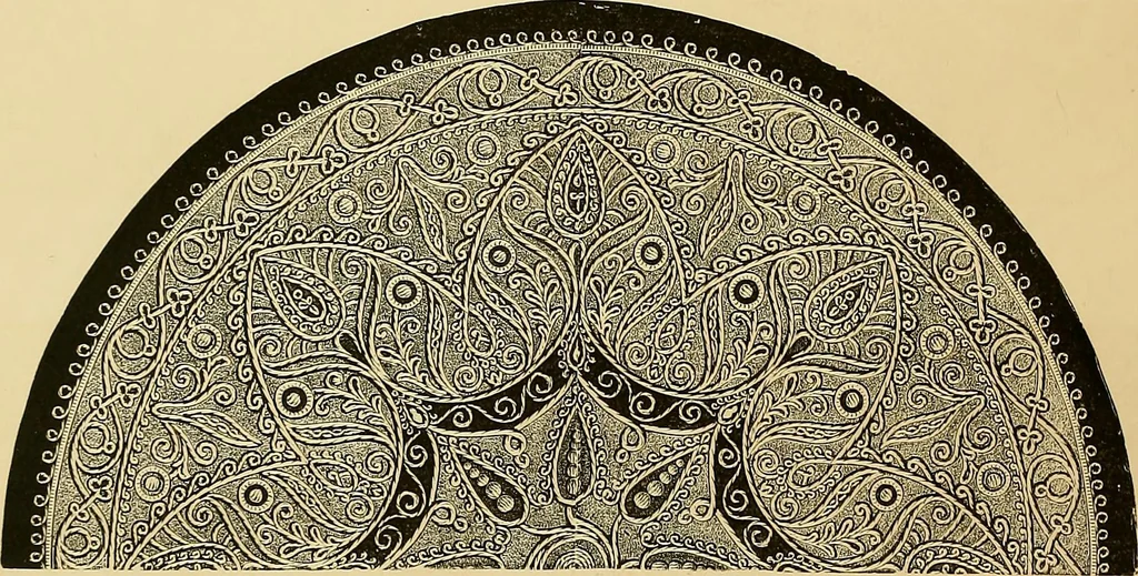 An illustration from The dictionary of needlework : an encyclopaedia of artistic, plain, and fancy needlework. Dealing fully with the details of all the stitches employed, the method of working, the materials used, the meaning of technical terms, and, where necessary, tracing the origin and history of the various works described. Illustrated with upwards of 800 wood engravings, and coloured plates. Plain sewing, textiles, dressmaking, appliances, and terms, 1885, leaf 57