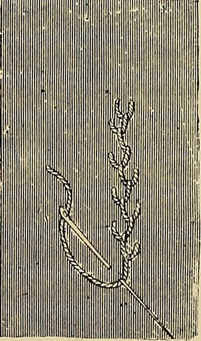 An illustration from The dictionary of needlework : an encyclopaedia of artistic, plain, and fancy needlework. Dealing fully with the details of all the stitches employed, the method of working, the materials used, the meaning of technical terms, and, where necessary, tracing the origin and history of the various works described. Illustrated with upwards of 800 wood engravings, and coloured plates. Plain sewing, textiles, dressmaking, appliances, and terms, 1885, leaf 105